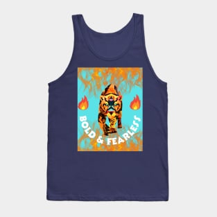 Bold and Fearless Tiger Tank Top